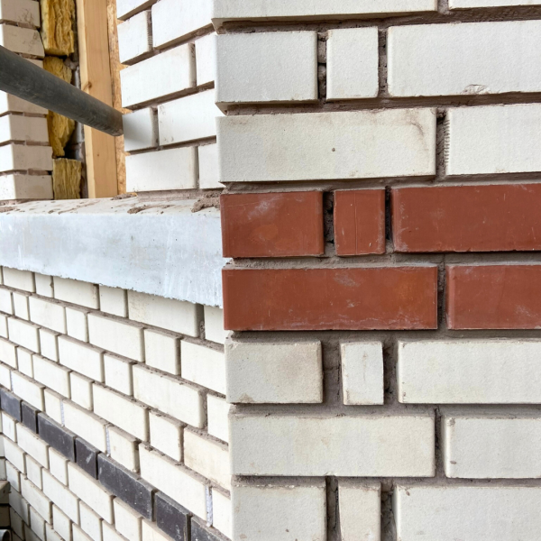 Hartington Road Liverpool detailed brickwork showing mixed brick construction